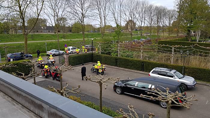 motorbegeleiding verkeersregelaars, Dunweg Uitvaartcentrum