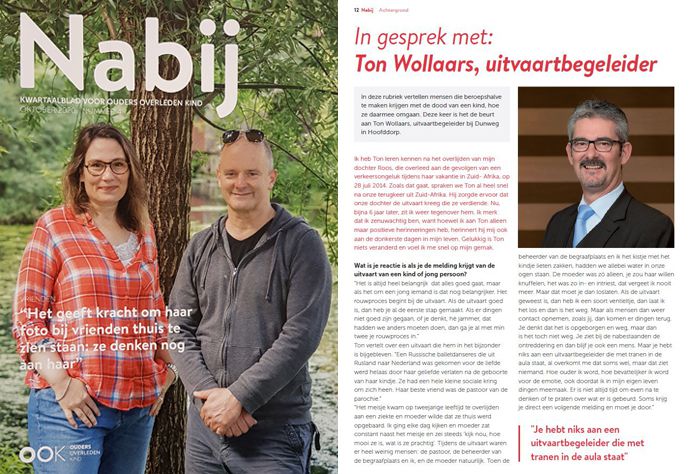 Magazine Nabij - In gesprek met uider Ton Wollaars