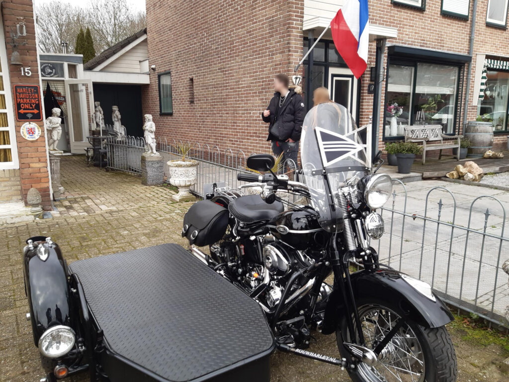 Uitvaart met Harley Davidson