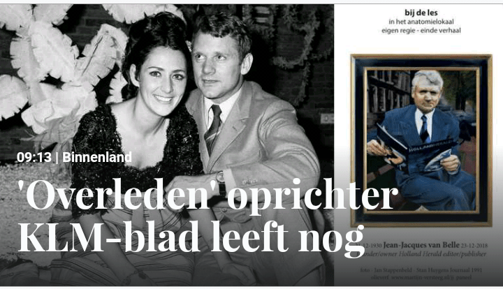 ’Overleden’ oprichter Holland Herald leeft nog