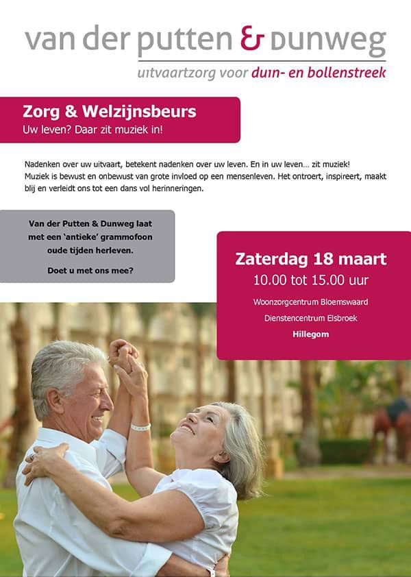 Van der Putten & Dunweg Uitvaartzorg op de Zorg en Welzijnsbeurs 2017